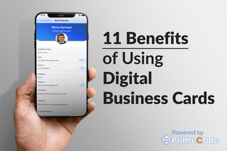 11 benefits of using a digital business card
