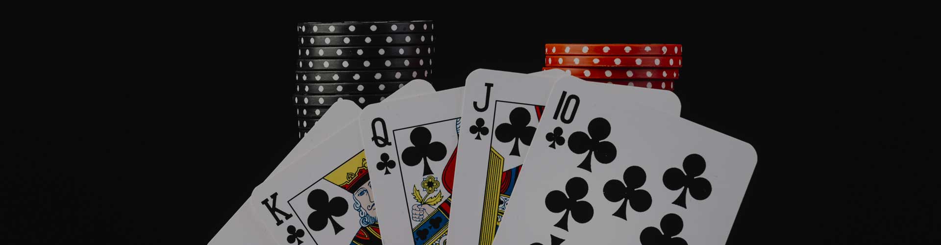 Royal Flush of poker in sequence at blog for welcoming subscribers to email list at fast deliver